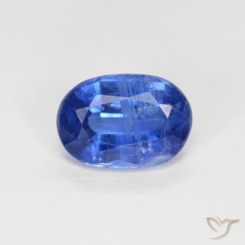 1.06ct Natürlicher tiefblau Kyanit, Oval, VS-SI