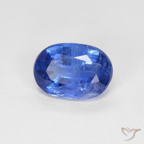 9,17 ctw natürlicher tiefblau Kyanit, Oval, VS-SI
