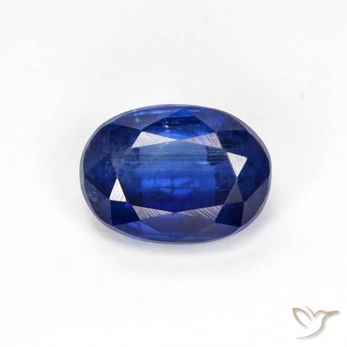 1.18ct Natürlicher Navy blau Kyanit, Oval, VS-SI