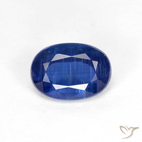 1.04ct Natürlicher tiefblau Kyanit, Oval, VS-SI