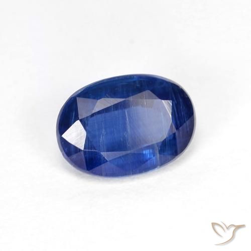 9,17 ctw natürlicher tiefblau Kyanit, Oval, VS-SI