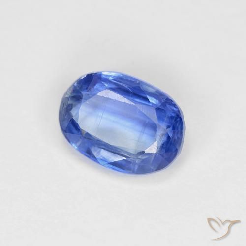 9,17 ctw natürlicher Helles Marineblau Kyanit, Oval, VS-SI