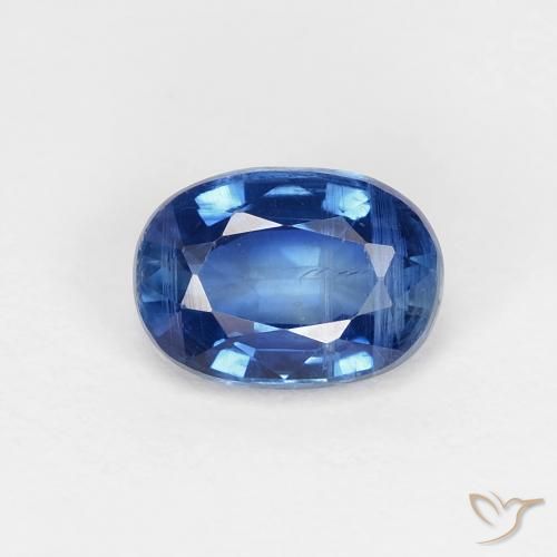 1.15ct Natürlicher Navy blau Kyanit, Oval, VS-SI
