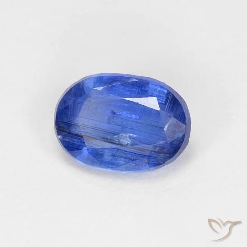 9,17 ctw natürlicher tiefblau Kyanit, Oval, SI