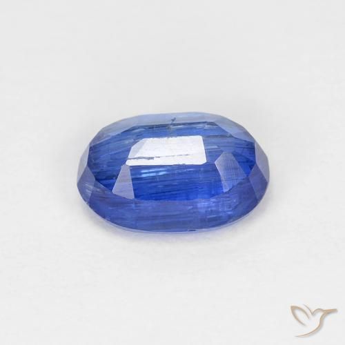 9,17 ctw natürlicher tiefblau Kyanit, Oval, SI