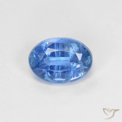 1.09ct Natürlicher Mittelblau Kyanit, Oval, VS-SI