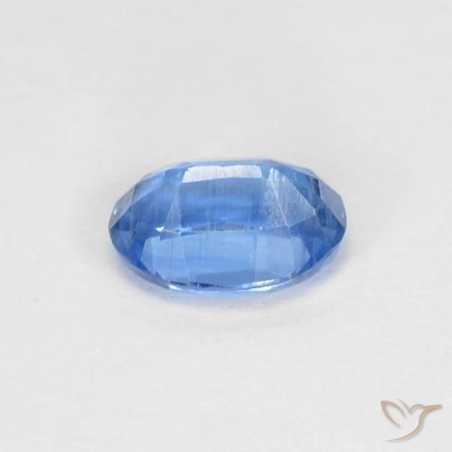 9,17 ctw natürlicher Mittelblau Kyanit, Oval, VS-SI