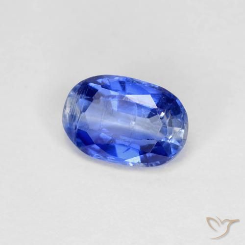9,17 ctw natürlicher Wahres Blau Kyanit, Oval, VS-SI