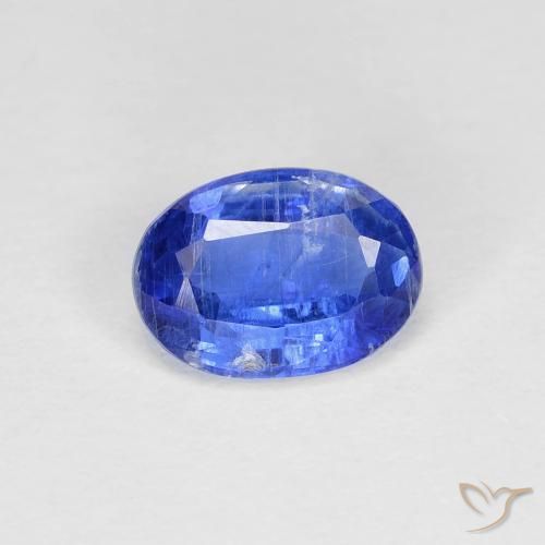 1.07ct Natürlicher tiefblau Kyanit, Oval, VS-SI