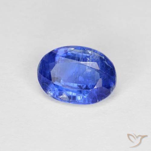 9,17 ctw natürlicher tiefblau Kyanit, Oval, VS-SI