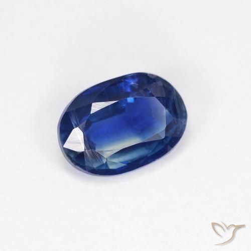 9,17 ctw natürlicher tiefblau Kyanit, Oval, VS-SI