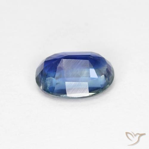 9,17 ctw natürlicher tiefblau Kyanit, Oval, VS-SI