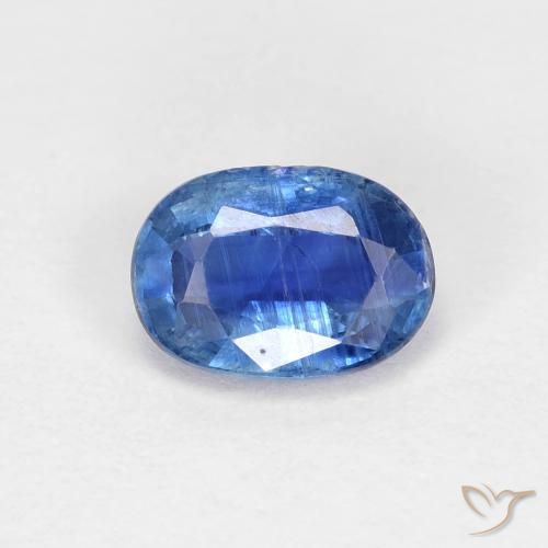 0.96ct Natürlicher Hellblau Kyanit, Oval, VS