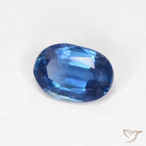 9,17 ctw natürlicher Helles Marineblau Kyanit, Oval, VS