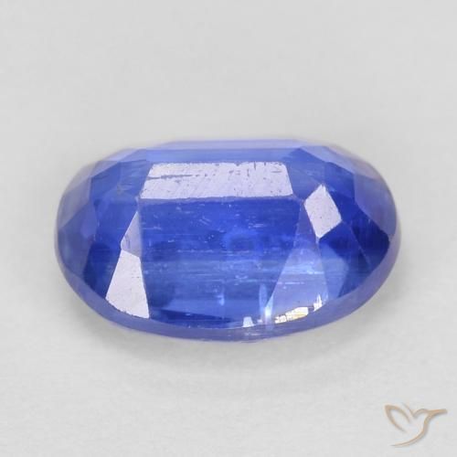 9,17 ctw natürlicher Tiefes Azurblau Kyanit, Oval, SI