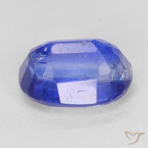 9,17 ctw natürlicher Tiefes Azurblau Kyanit, Oval, SI