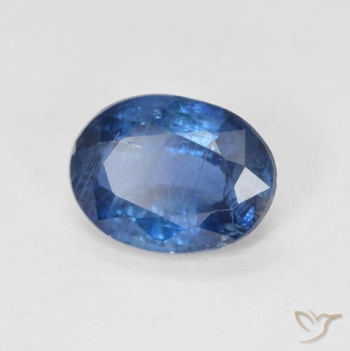 9,17 ctw natürlicher Navy blau Kyanit, Oval, SI