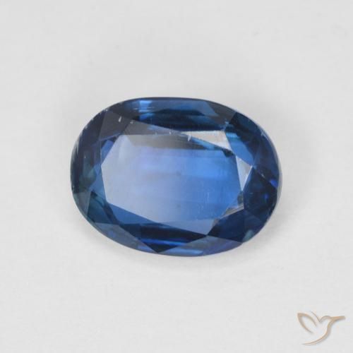 9,17 ctw natürlicher Navy blau Kyanit, Oval, SI