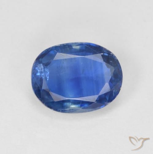 1.72ct Natürlicher dunkelblau Kyanit, Oval, SI