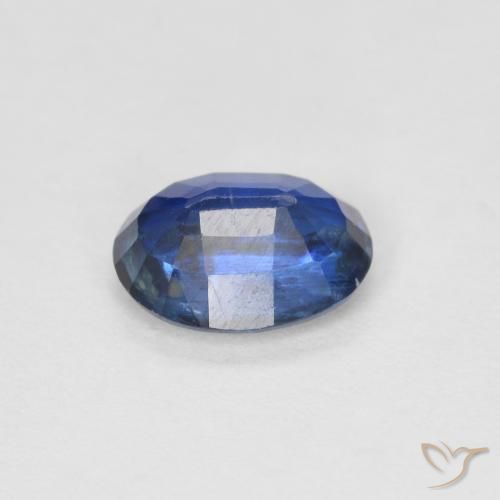 9,17 ctw natürlicher Navy blau Kyanit, Oval, SI