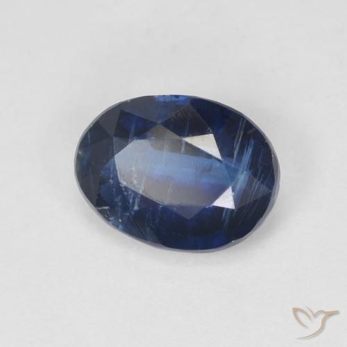 9,17 ctw natürlicher Dämmerungsblau Kyanit, Oval, SI