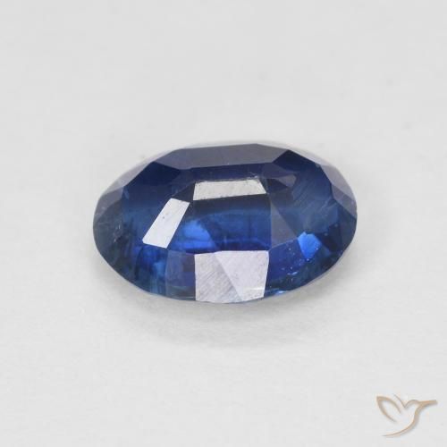 9,17 ctw natürlicher Dämmerungsblau Kyanit, Oval, SI