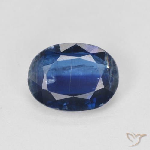 1.62ct Natürlicher Dämmerungsblau Kyanit, Oval, SI