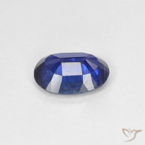9,17 ctw natürlicher tiefblau Kyanit, Oval, SI
