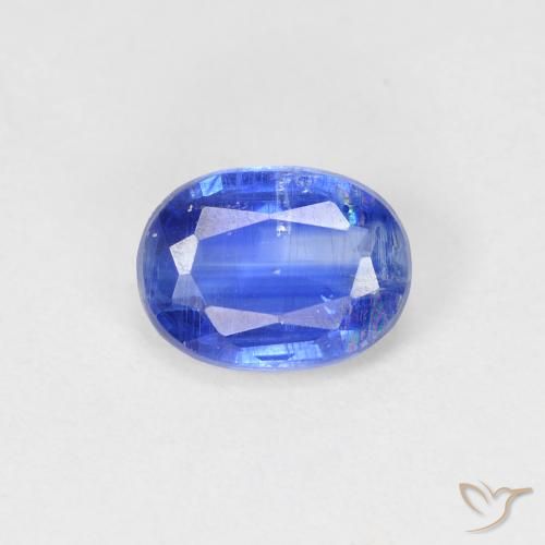 1.71ct Natürlicher Wahres Blau Kyanit, Oval, SI