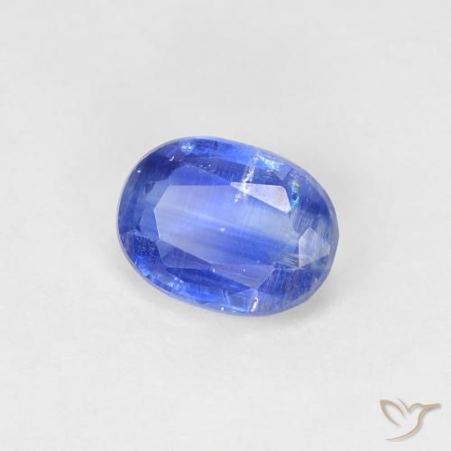 9,17 ctw natürlicher Wahres Blau Kyanit, Oval, SI