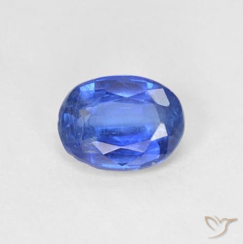 1.59ct Natürlicher Wahres Blau Kyanit, Oval, SI