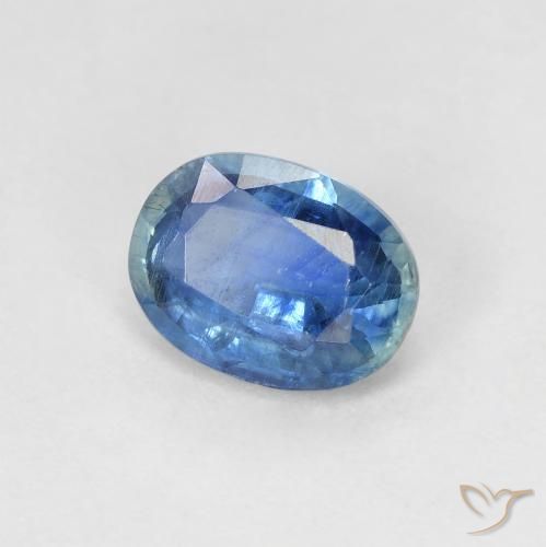 9,17 ctw natürlicher Pastellblau Kyanit, Oval, SI