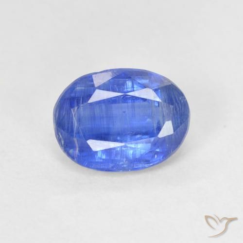 1.56ct Natürlicher hellblau Kyanit, Oval, SI