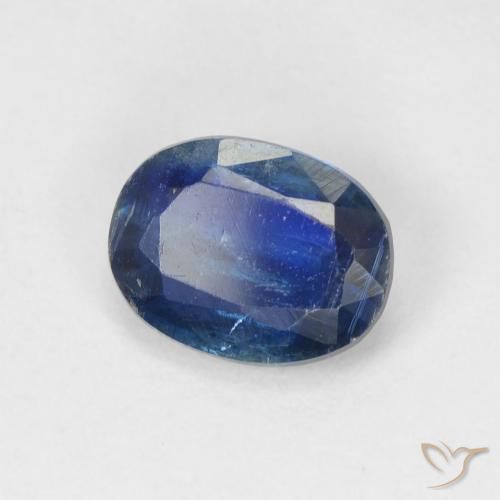 9,17 ctw natürlicher Navy blau Kyanit, Oval, SI