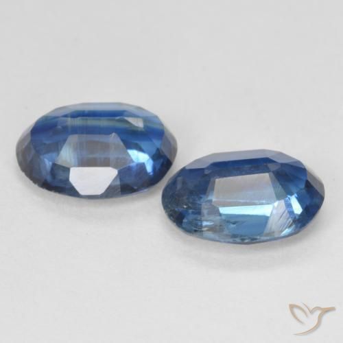 2.85 ct natürliche Navy blau Kyanit-Edelsteine, Oval, SI