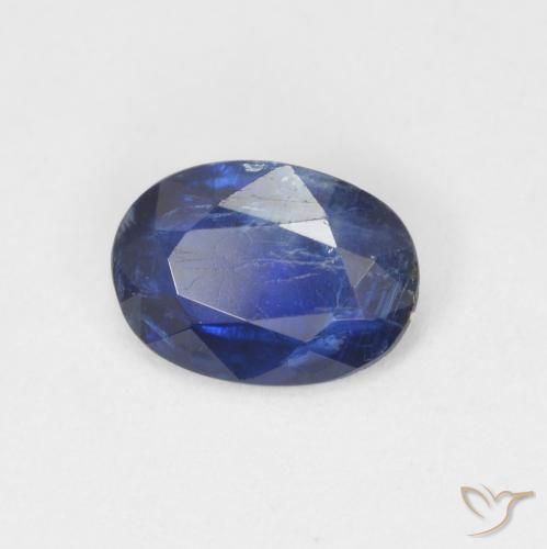 9,17 ctw natürlicher Navy blau Kyanit, Oval, SI