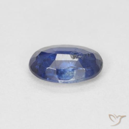 9,17 ctw natürlicher Navy blau Kyanit, Oval, SI