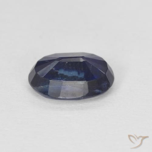 9,17 ctw natürlicher tiefblau Kyanit, Oval, SI