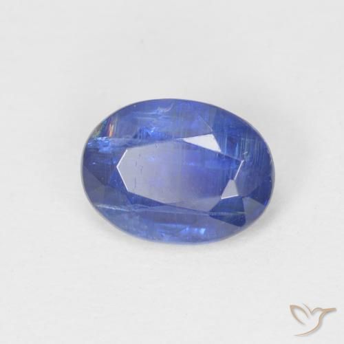 9,17 ctw natürlicher tiefblau Kyanit, Oval, SI