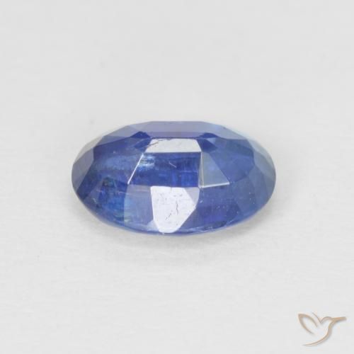 9,17 ctw natürlicher tiefblau Kyanit, Oval, SI