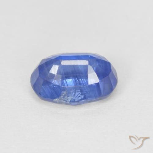 9,17 ctw natürlicher tiefblau Kyanit, Oval, SI