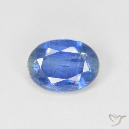 1.00ct Natürlicher hellblau Kyanit, Oval, SI
