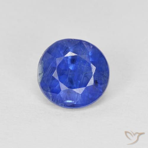 1.18ct Natürlicher Wahres Blau Kyanit, Runden, SI