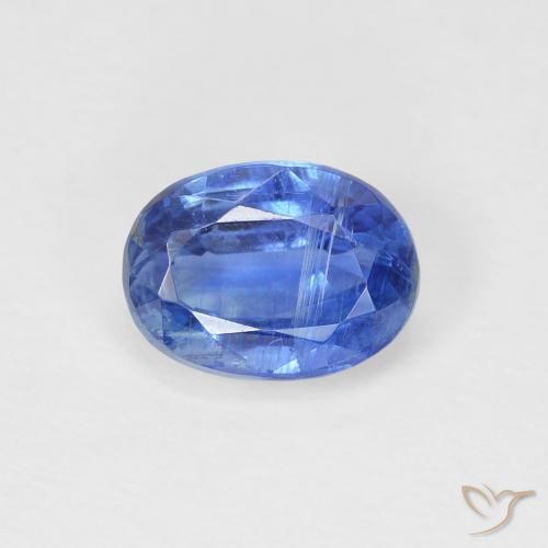1.20ct Natürlicher Wahres Blau Kyanit, Oval, SI