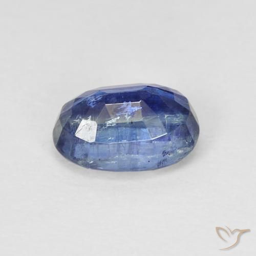 9,17 ctw natürlicher tiefblau Kyanit, Oval, SI