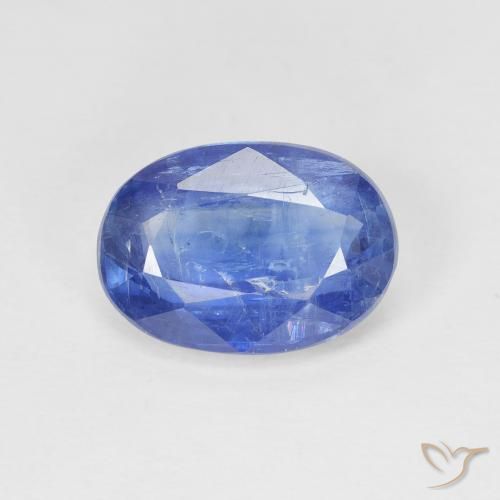 3.51ct Natürlicher Wahres Blau Kyanit, Oval, SI
