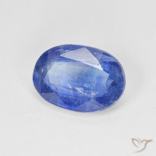 9,17 ctw natürlicher Wahres Blau Kyanit, Oval, SI