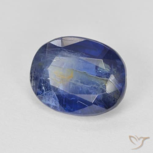 9,17 ctw natürlicher Navy blau Kyanit, Oval, SI