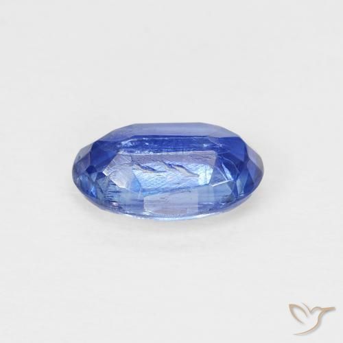 9,17 ctw natürlicher tiefblau Kyanit, Oval, SI