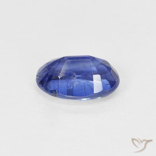 9,17 ctw natürlicher tiefblau Kyanit, Oval, SI